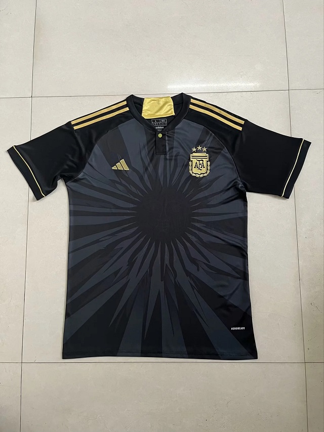AAA Quality Argentina 23/24 Special Black/Golden Jersey